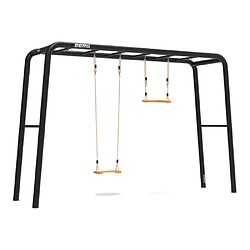 BERG Portique Large TT (Balançoire en bois + Trapeze)