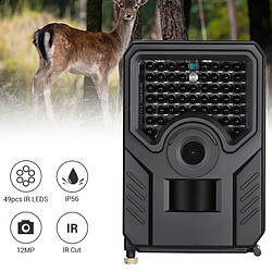 Avis Yonis Caméra De Chasse 12MP 1080P HD Infrarouge Étanche IP56 Grand Angle 120 Degrés + SD 4Go