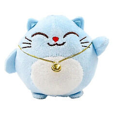 Universal Sweet Cat Keychain Plush - Poupée de jouets en peluche, mariage (bleu)