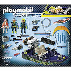 Playmobil® Bateau avec harpon S.H.A.R.K Team Playmobil Top Agents 70006