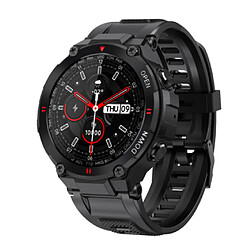 Smartwatch k22 cadran noir no bracelet en caoutchouc smartwatch