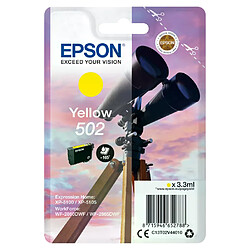 Cartouche d'encre jaune EPSON T02V4 (502)