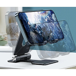 Avis Support de téléphone portable en métal portable pliable de 10,5 pouces Tablette multi-angles multi-angles de table de bureau de dissipation thermique