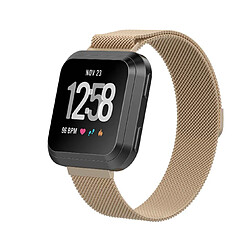 Milanese Loop Metal Replacement Bracelet Strap Bracelets pour Fitbit Versa