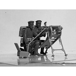 Icm Figurine Mignature Wwi German Mg08 Mg Team