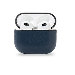 Acheter Decoded Coque pour Apple AirPods 3 en Cuir Véritable Bleu marine