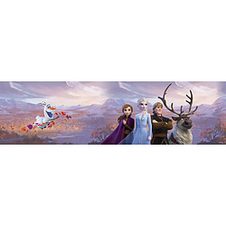 AG ART Frise auto-adhésive Disney - La Reine des Neiges 2 - modèle dans la forêt - 5 M x 14 CM