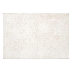 Vente-Unique Tapis shaggy à poils longs - 160 x 230 cm - Blanc - MILINIO