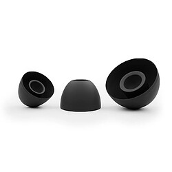 OKULI 12 x Écouteurs en Silicone Embouts d'oreilles pour Sennheiser Momentum True Wireless 2 Casque Écouteurs en Noir