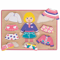 Bigjigs Toys Puzzle de fille en bois