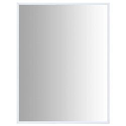 vidaXL Miroir Blanc 80x60 cm