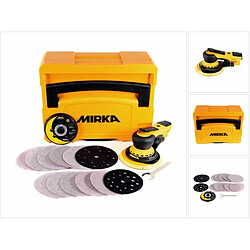Mirka DEROS 5650CV Ponceuse excentrique 125mm/150mm 5,0 Hub Brushless + Accessoires + Coffret systainer ( MID5650202CA )