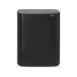 Brabantia Bo Touch Bin 60L Matt Black