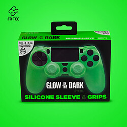 Avis Blade FR-TEC Étui de Protection + Poignées Antidérapantes Glow in The Dark pour Dualshock - Glow in the Dark - Couleur Vert