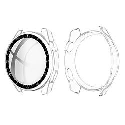 Coque en TPU anti-griffes, caoutchouté avec cadran/sensible au toucher, transparent pour votre Huawei Watch 3 Pro 48mm