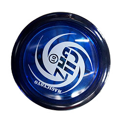 D1 Spin Ball Professional Roulement YoYo Taille E Avec Cordage Bleu pas cher