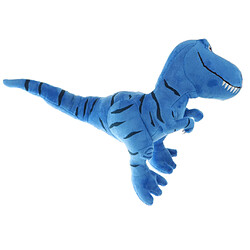 Grand Peluche Animaux En Peluche Tyrannosaurus Dinosaure Poupée Jouet Bleu 50 Cm