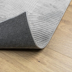 Acheter vidaXL Tapis IZA poils courts style scandinave gris 120x170 cm