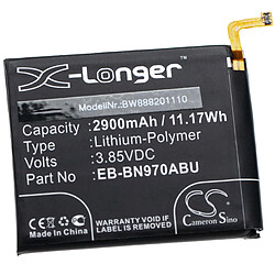 vhbw batterie remplace Samsung EB-BN970ABU pour smartphone (2900mAh, 3.85V, Li-Polymère)