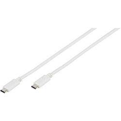 Vivanco Cable USB type C - Chipset E-marker intégré - 1m