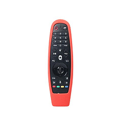 Wewoo Approprié pour LG Smart TV télécommande étui de protection AN-MR600 AN-MR650a en silicone dynamique rouge