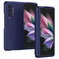 Coque en TPU antichoc bleu pour votre Samsung Galaxy Z Fold3 5G