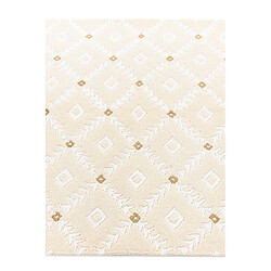 Vidal Tapis de laine 178x122 beige Darya pas cher