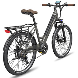 Acheter Honey Whale FAFREES F26 Pro 14.5AH Vélo Électrique - Moteur 250W Batterie 36V14.5AH Assisted Autonomie 110KM Frein à Disque Mécanique - Gris