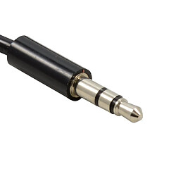 Acheter 3.5mm 3 pôles mâle vers mâle m / m jack audio stéréo aux printemps câble 1m