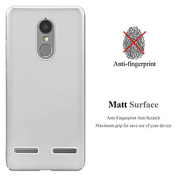 Avis Cadorabo Coque Lenovo K6 / K6 POWER Etui en Argent