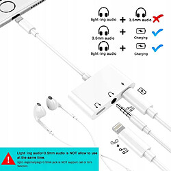 Avis GUPBOO Chargement de l'adaptateur audio jack 3,5 mm Lightning en 1,JL1067