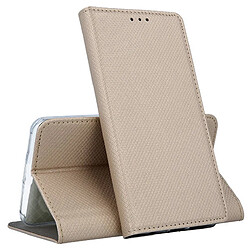 Htdmobiles Housse pour Samsung Galaxy S23 Ultra 5G - etui coque pochette portefeuille + film ecran - OR MAGNET