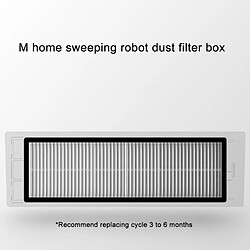 Avis Wewoo Robot Aspirateur 2 PCS pour Xiaomi MiHome De Nettoyage HC1500 Scellé Boîte De Poussière Filtre