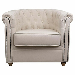 Acheter Fauteuil Alexandra House Living Beige 80 x 72 x 80 cm Rembourrage