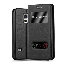 Cadorabo Coque Samsung Galaxy S5 MINI / S5 MINI DUOS Etui en Noir