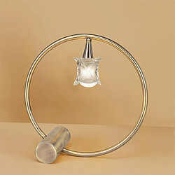 Luminaire Center Lampe de Table Rosa Del Desierto 1 Ampoule G9, laiton antique