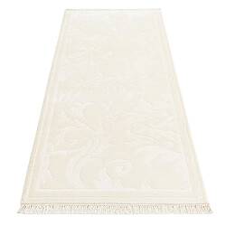 Avis Vidal Tapis de couloir en laine 206x79 beige Darya