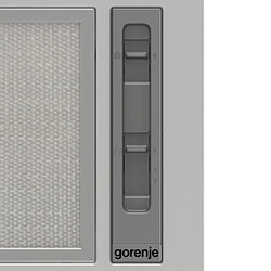 Acheter Gorenje BHI611ES Hotte 67dB 370m³/h Éclairage LED Recirculation Boutons Poussoir Gris