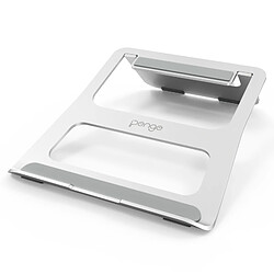 Wewoo Support Holder argent pour MacBook, Samsung, Sony, Lenovo et autres ordinateurs portables de 17 pouces moins de de hauteur de bureau universel en alliage d'aluminium