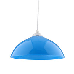 Paire Lustre Abat-Jour Abat-Jour Suspension Luminaire Bleu