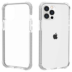 Coque en acrylique transparent épaissi aux quatre coins clair, antichoc blanc pour votre Apple iPhone 13 Pro 6.1 pouces