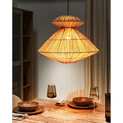 Beliani Lampe suspension KEDAYAN Naturel