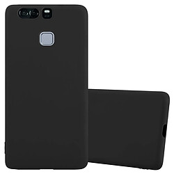 Cadorabo Coque Huawei P9 Etui en Noir