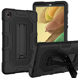 Coque en TPU + Silicone Conception de couleur contrastée B3 avec béquille coulissante noir noir pour votre Samsung Galaxy Tab A7 Lite 8.7 pouces T225/T220 (2021)