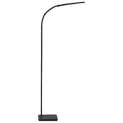 Beliani Lampadaire à LED noir NORMA