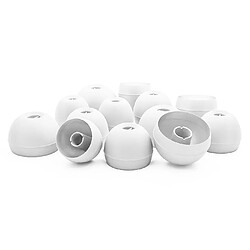 Avis Okuli 12 x Écouteurs en Silicone Embouts d'oreilles pour Sennheiser CX 3.00 CX 5.00 CX 6.00 CX 7.00 Casque Écouteurs en Blanc