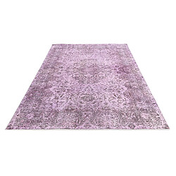 Avis Vidal Tapis de laine 277x173 rose Ultra Vintage