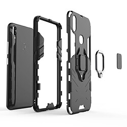 Avis Wewoo Coque Housse de protection antichoc PC + TPU pour Vivo V9, avec support d'anneau magnétique (noir)