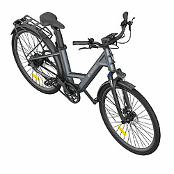 Vélo électrique ADO Air 28 Pro - Moteur 250W Batterie 36V9.6Ah Assisté Autonomie 100KM Freins à Disque Hydrauliques - Gris pas cher