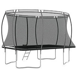 Avis vidaXL Ensemble de trampoline rectangulaire 335x244x90 cm 150 kg